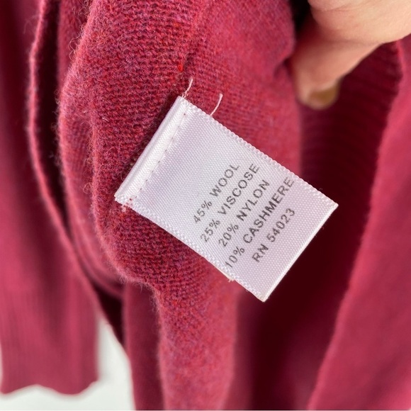 Banana Republic Cashmere Wool blend Italian Yarn sweater Womens size S - Picture 5 of 11